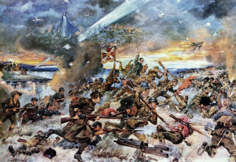 Cud nad Wisłą, "Battle of Warsaw" Painting · Mackenzi Berner · Exhibits @  Lafayette College