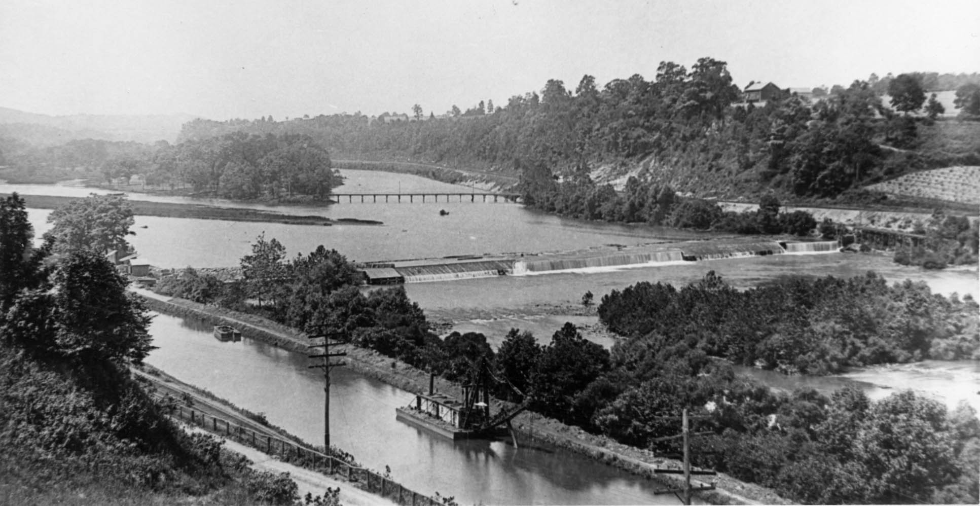 [Lehigh River and Lehigh Canal Aerial View] · A&S 325: Museums Studies ...